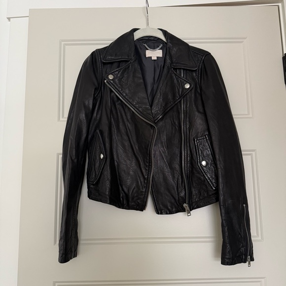 J.Crew Collection Leather Jacket - Picture 4 of 10
